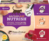 Comida Húmeda para Gatos Nutrish, Rachael Ray, Sin Granos, 12 Pzs