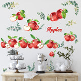 Pegatinas de Frutas Epakh para Pared, 41 Piezas, Estilo Manzana