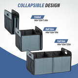 Organizador de Maletero Simple Deluxe, 2 Compartimentos, Plegable