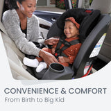 Silla convertible para automóvil orientado hacia adelante