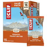 Barra de proteína Clif Bar crunch de mantequilla de maní orgánica (15)