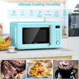 Horno de microondas COSTWAY 0.7Cu.ft, 700W, 5 potencias