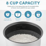 Cocedor de Arroz Aroma ARC-914SB, 8 Tazas, Cocina Perfecta