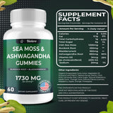 Gomitas de Musgo de Mar con Ashwagandha y Burodaco Vegan