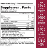 Force Factor Total Beets: Suplemento para presión y energía, 60 chicles