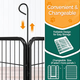 Parque para Mascotas Yaheetech 32 Paneles 40 Plegable Heavy Duty