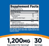 Nutricost Gomas de Ashwagandha 1200mg 60 gummies