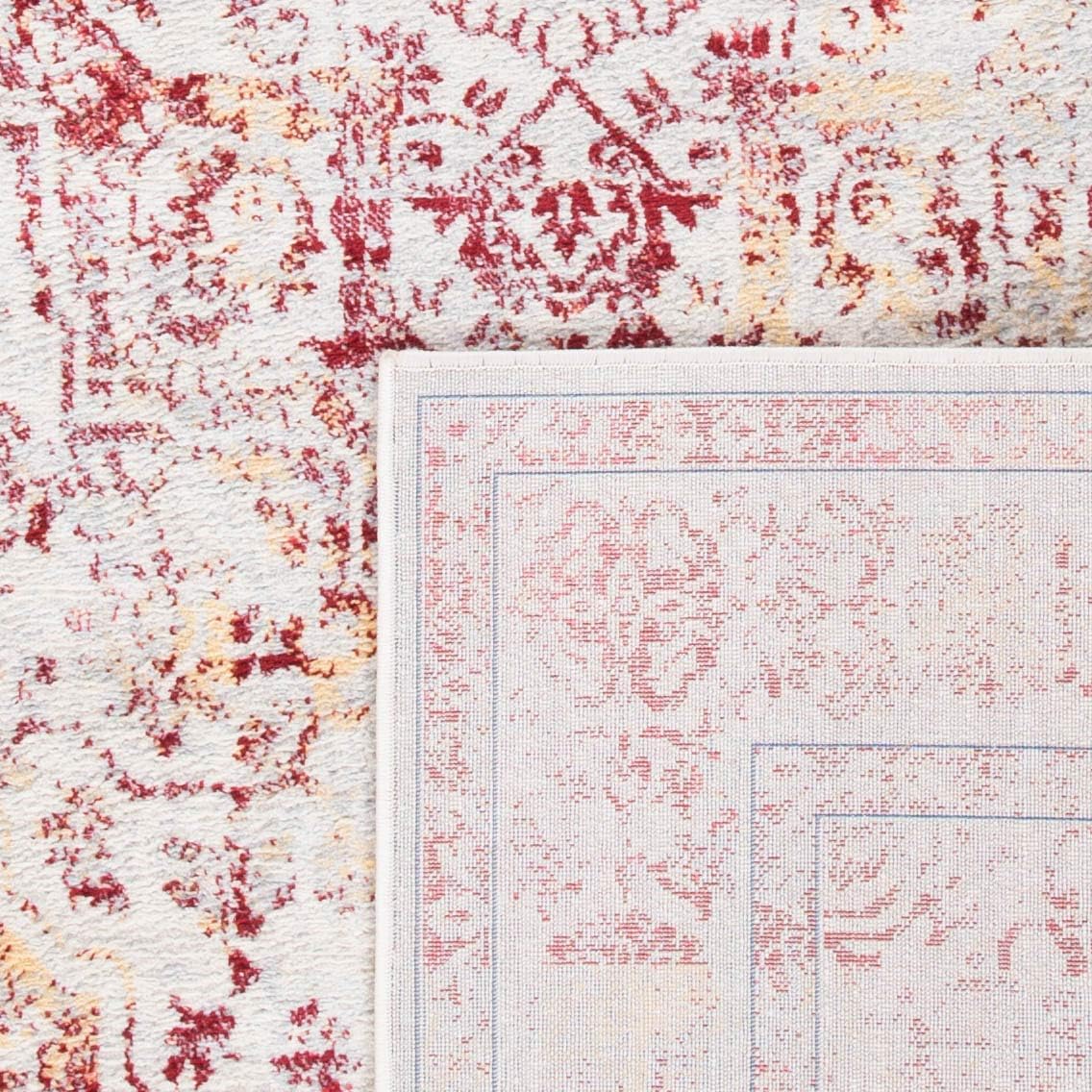Alfombra Acento Medallón Distressed 4' x 6' BNT832C