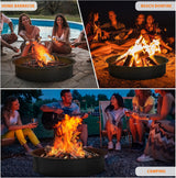 Anillo de Fuego Acero Redondo 36" Interior/39" Exterior