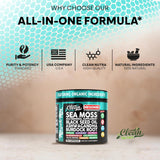 Capsulas de Nutra Sea Moss con Ashwagandha, 90 Vegan – MiracleMin