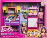Barbie Skipper Babysitters Inc. Set de Juego con 3 Muñecas y Muebles