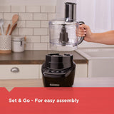 Procesador de Alimentos BLACK+DECKER 8 Tazas 450W con Accesorios