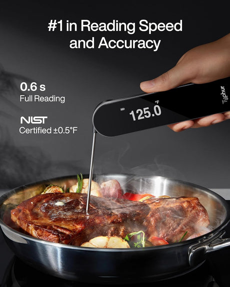 Termómetro de carne InstaProbe, lectura instantánea, OLED, IP67
