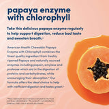 Suplementos Alimenticios de papaya con clorofila masticables