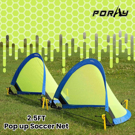 kit de futnbol para niños con portería, red y conos