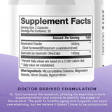Suplemento de resveratrol para el envejecimiento saludable