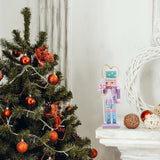Adornos de Navidad VOSAREA 4pcs Soldados Nutcracker de Madera
