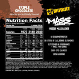 Mutant Mass Extreme Gainer – Proteína para ganar músculo 12 lbs