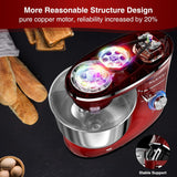 Batidora de Pie 6.5 Qt 660W 6 Velocidades, Stand Mixer 660W