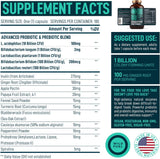 Suplementos Enzimas digestivas con probióticos y prebióticos