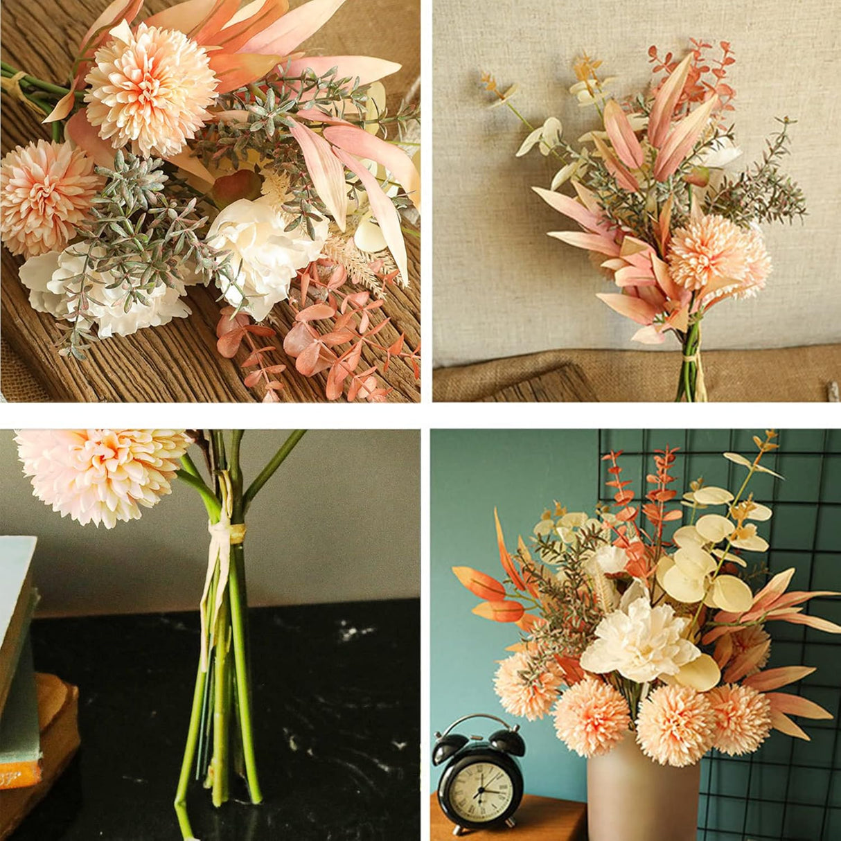 Flores Artificiales para Decoración, Centro de Mesa, Modelo XYZ