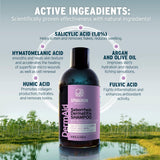 Champú para dermatitis seborreica ácido salicílico Sphagnum