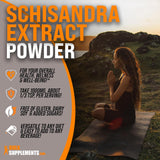 BULKSUPPLEMENTS bayas Schisandra Extracto de polvo 250 g