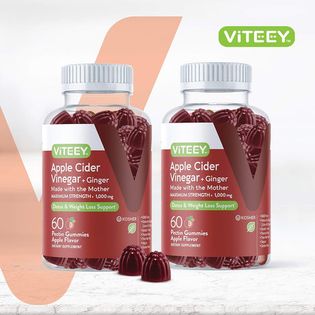 Gomitas de ACV y Jengibre, Desintoxicantes y Veganas