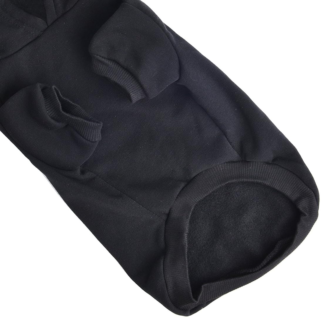 BINGPET Patrones de seguridad Sudadera con capucha estampada