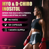 Capsulas BMVINVOL 2050mg Inositol, Folato, Vit D 120