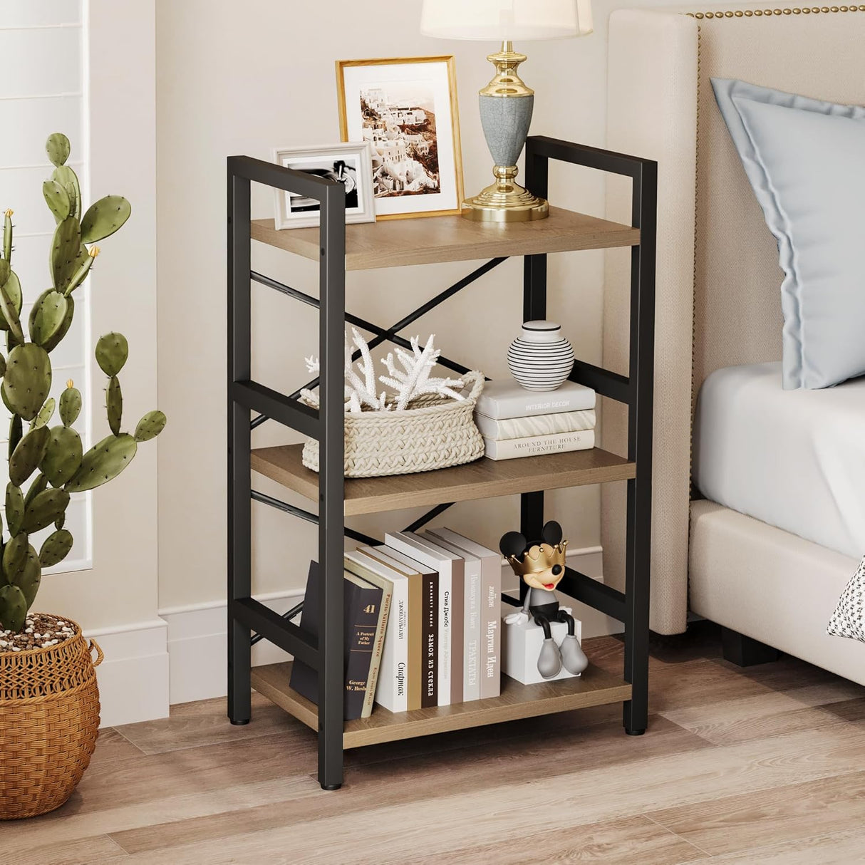 Estantería Industrial de 3 Niveles Homeiju, Modelo D29873033