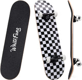 Patineta completa 31 x 7.88, 7 capas, doble kick, para principiantes
