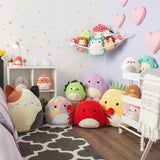 Connor Cow Squishmallow 8 Oficial Jazwares con bordado floral