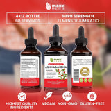 Extracto de Ashwagandha Maxx Herb - 4 Botellas 4 Oz