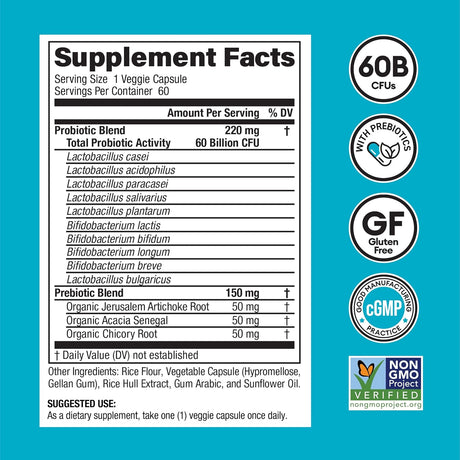 Suplementos Alimenticios probiótico estable