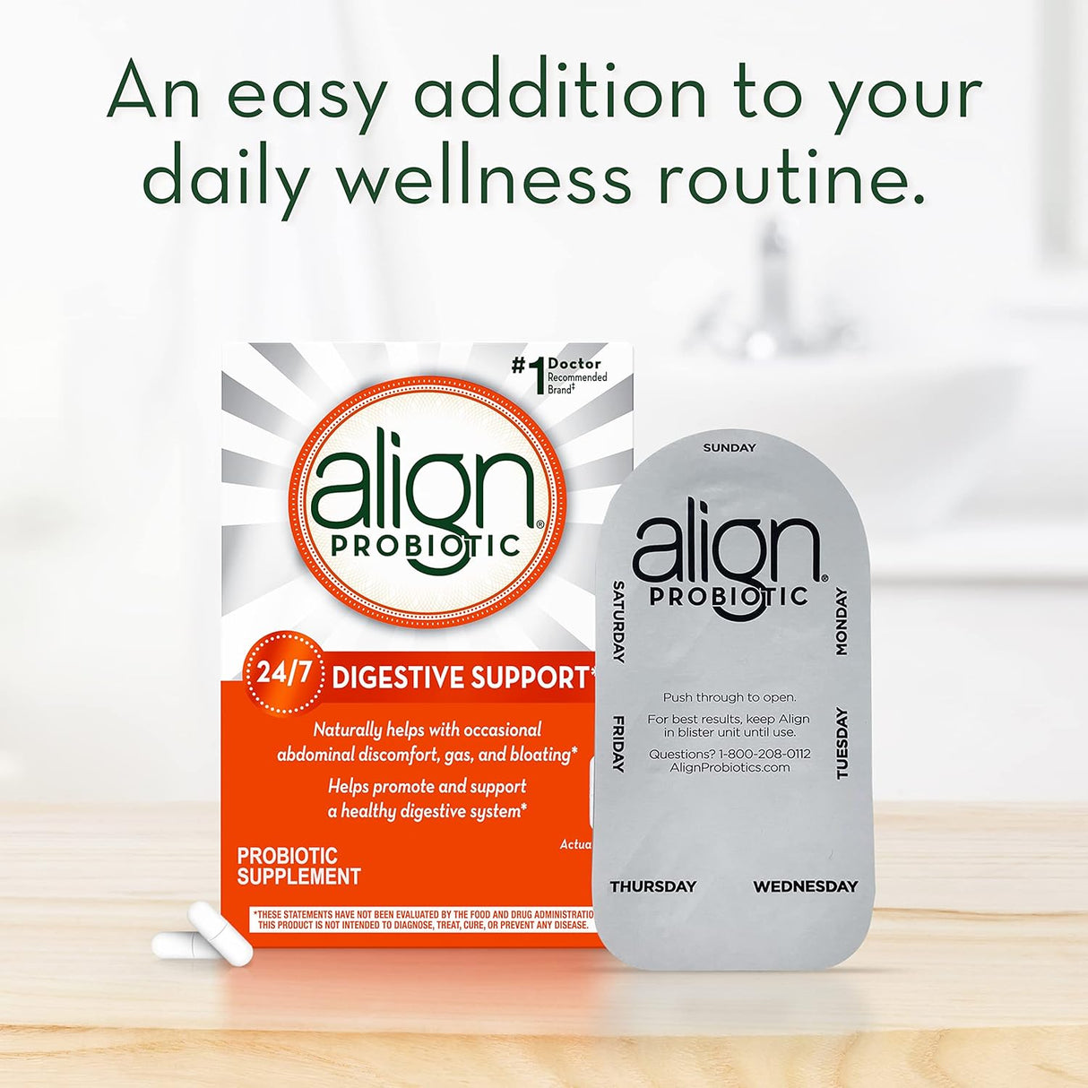 Suplemento Align Probióticos probióticos  salud digestiva