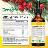 Suplemento de Berberina Orgánica 1500mg con Canela, Melón, 2oz