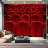 Mural 3D Teatro Autoadhesivo para Pared, 100x144in, Decoración