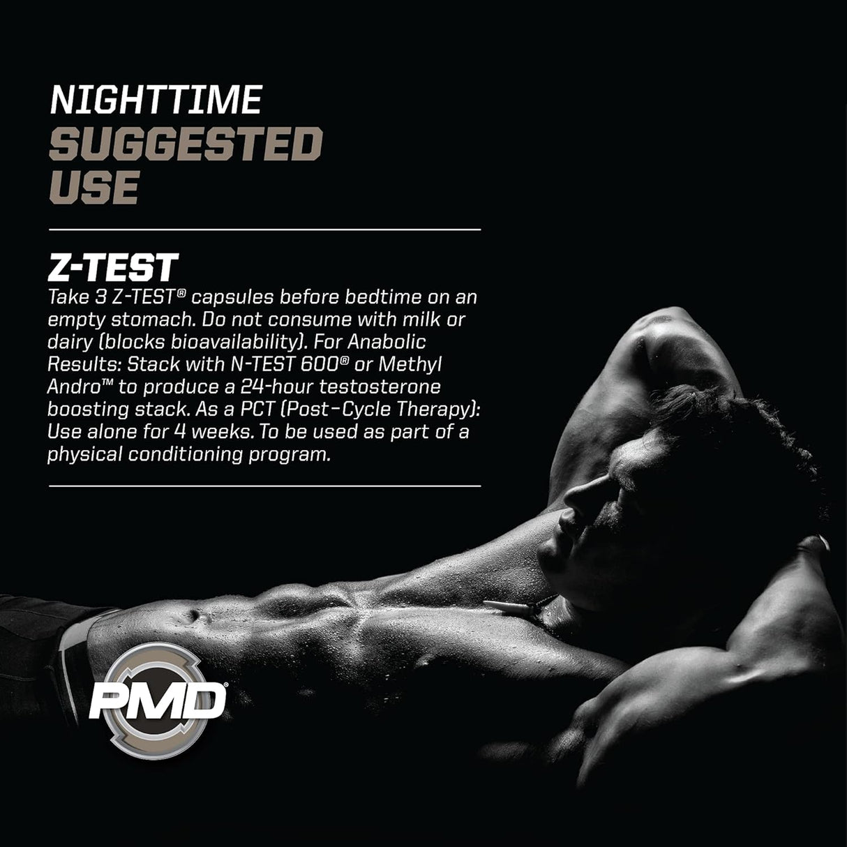 Pila de testosterona de 24 horas para crecimiento muscular