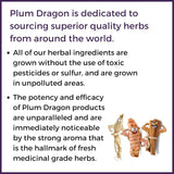 Raíz de Regaliz Plum Dragon - Gan Cao - Sliced Mulethi - 1 Oz