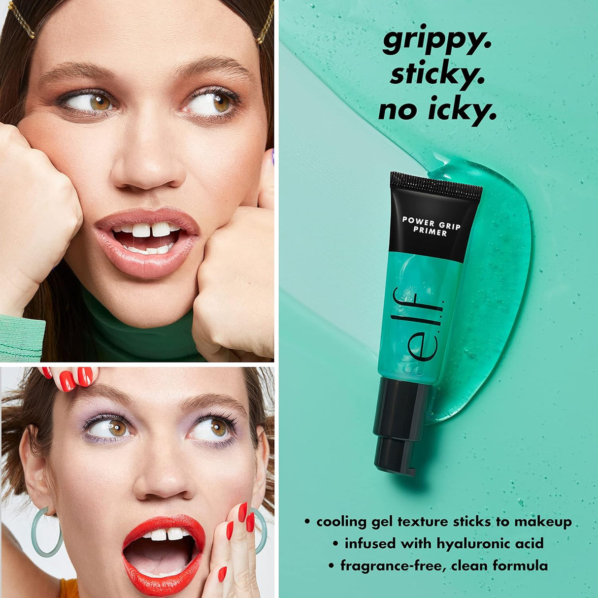 base facial hidratante a base de gel para suavizar la piel