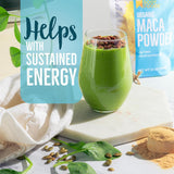 Polvo de Maca Orgánico BetterBody Foods, Sin GMO y Sin Gluten, 12 oz