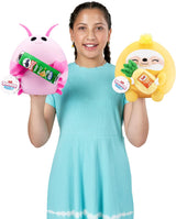 Peluche Snackles Sloth Dole 8 ZURU, Suave y Coleccionable