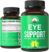Suplemento Vitaminas para los ojos extracto de arándano 30u