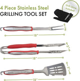 Set de Utensilios para Asar Cuisinart, incluye Guante, CGS-134