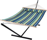 Hamaca SUNCREAT con soporte para 2 personas, resistente, modelo 2023