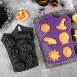 Moldes para Cake Pops Halloween Webake, Silicona, Pack de 2