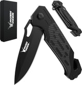 Cuchillo de bolsillo plegable con clip
