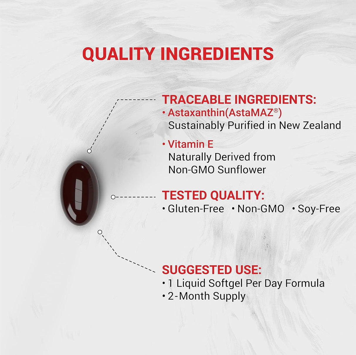 Suplementos Alimenticios Mejorado con vitamina E natural