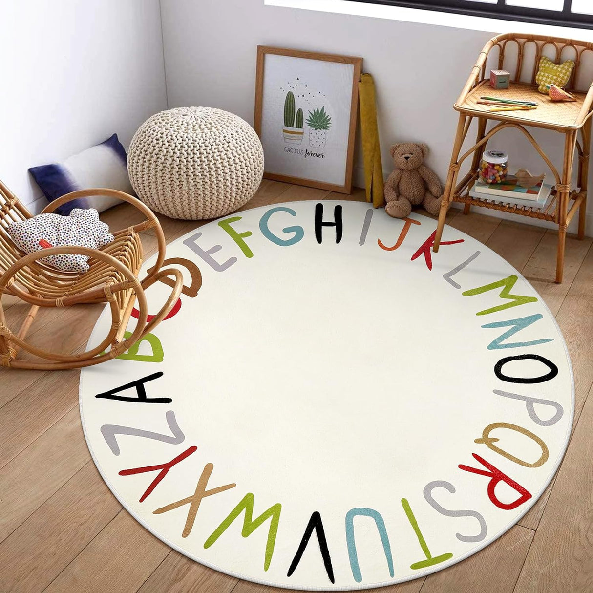 Alfombra Infantil ABC Livebox, Grande, Lavable, 40